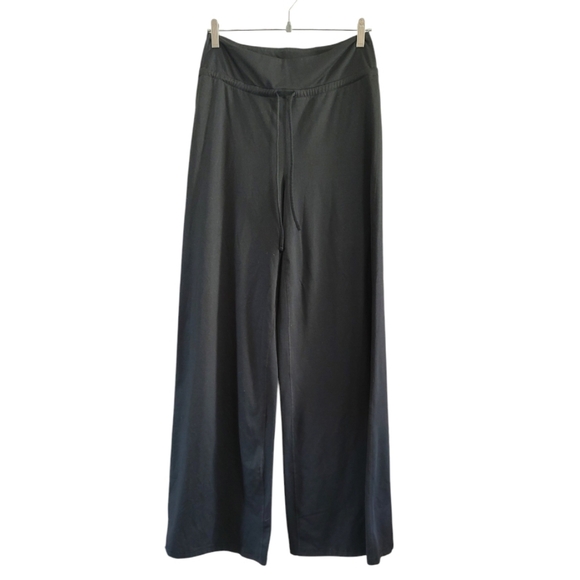 Old Navy Pants - Old Navy Black Pull On Wide-Leg Hi-Rise Pants